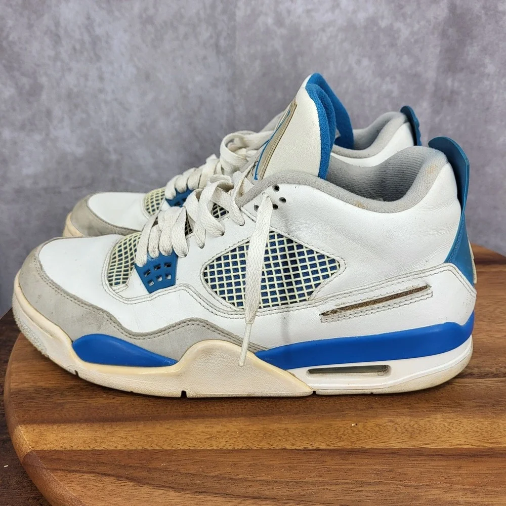 Jordan 4 Retro‎ Sneakers Mens 8.5 Military Blue 2012 Shoes